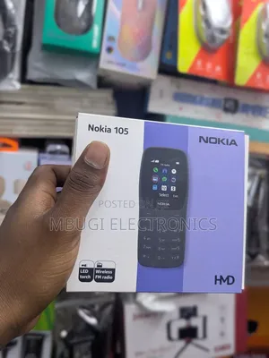 New Nokia 105 Black