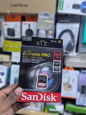 Sandisk Extreme Pro 64gb Memory for Cameras