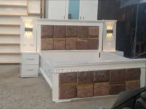 Kitanda Bed Light Na Bed Side Zake Full Set