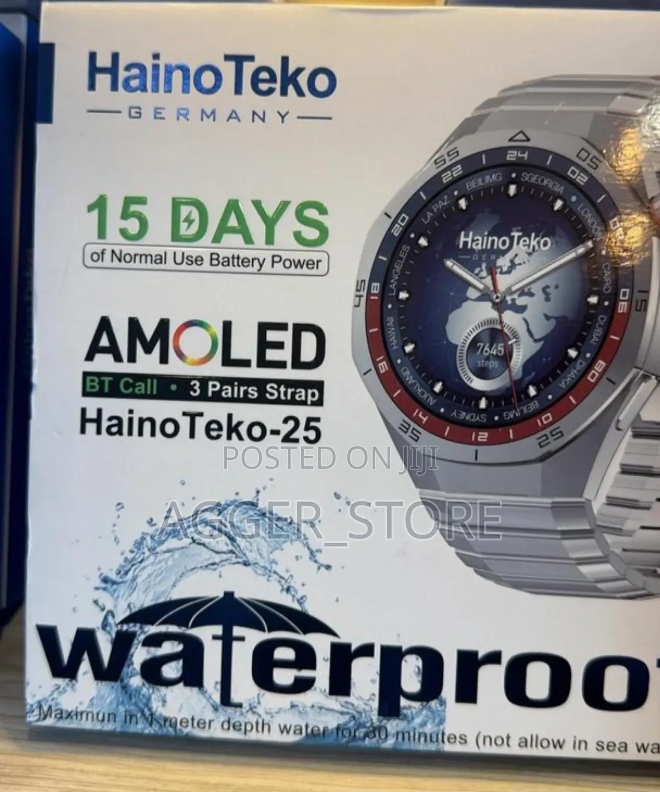 Hainoteko 25 Waterproof Smartwatch