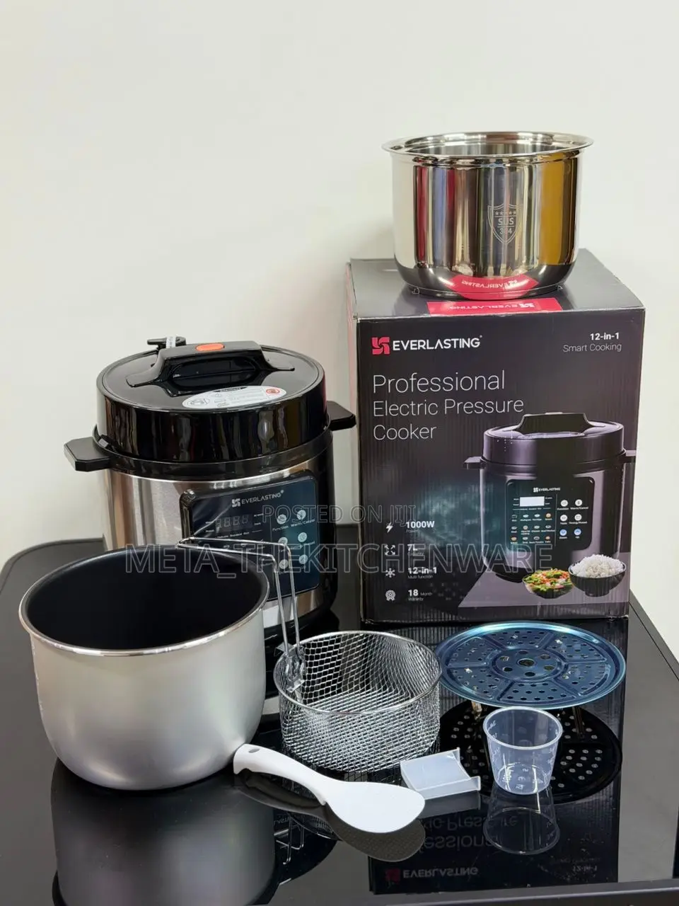 Everlasting Professional Electric Pressure Cooker Liter 7 (12 in 1)