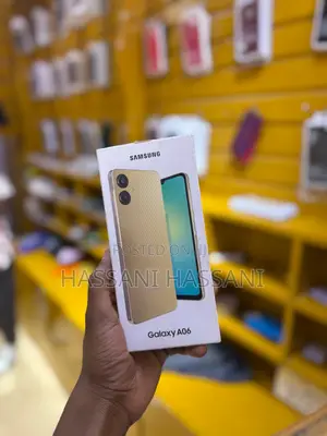 New Samsung Galaxy A06 128 GB Gold