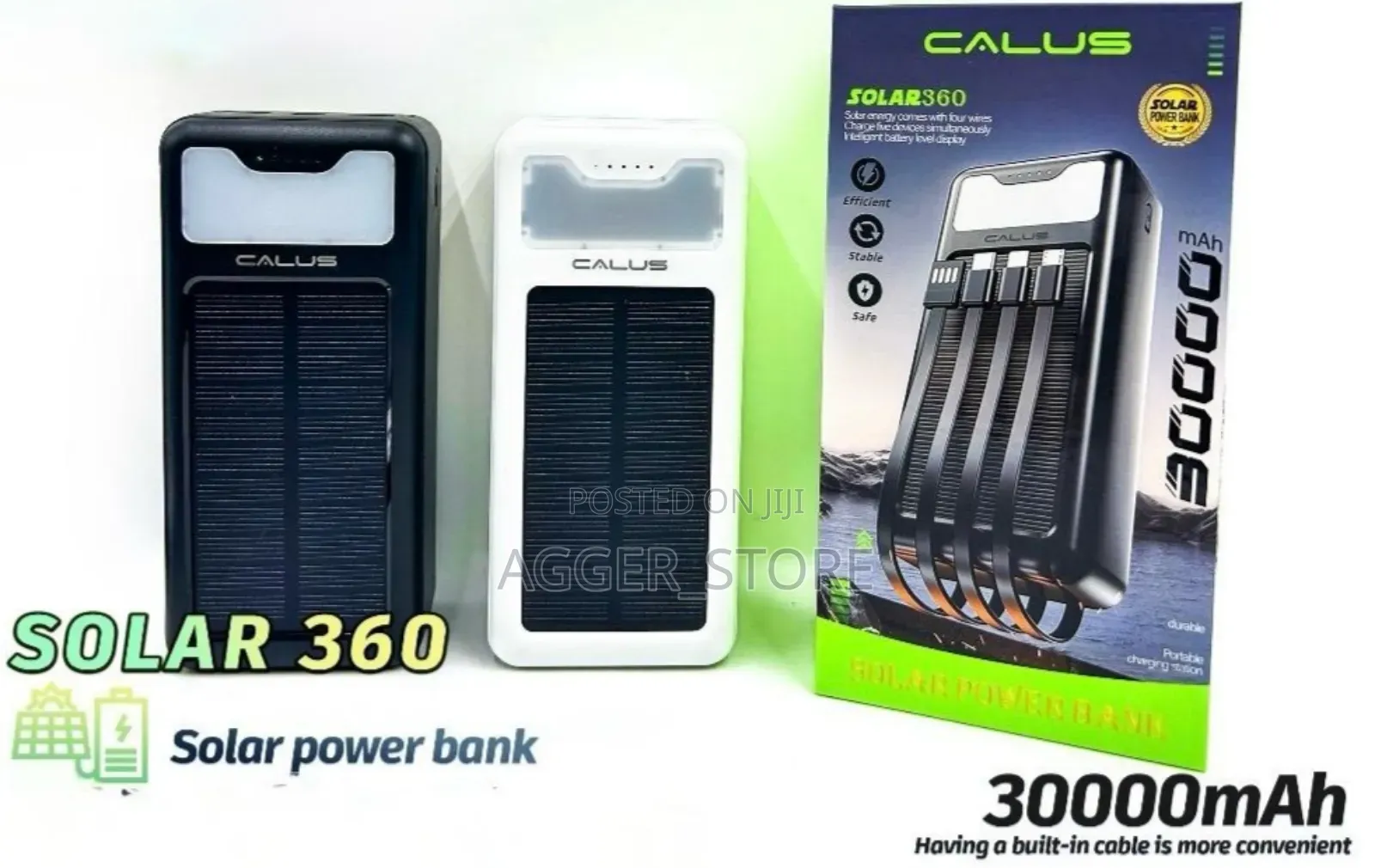 Calus Solar Powerbank Original**Solar 360**30000mah*
