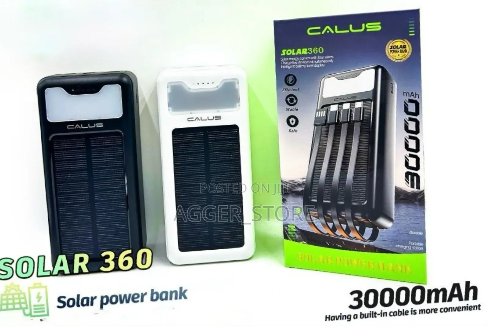Calus Solar Powerbank Original**Solar 360**30000mah*