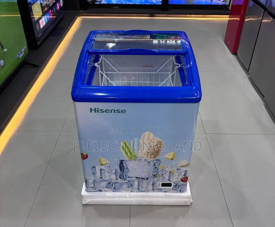 Hisense Showcase Display 151 Liter Freezer Fc-20dd Slide Door