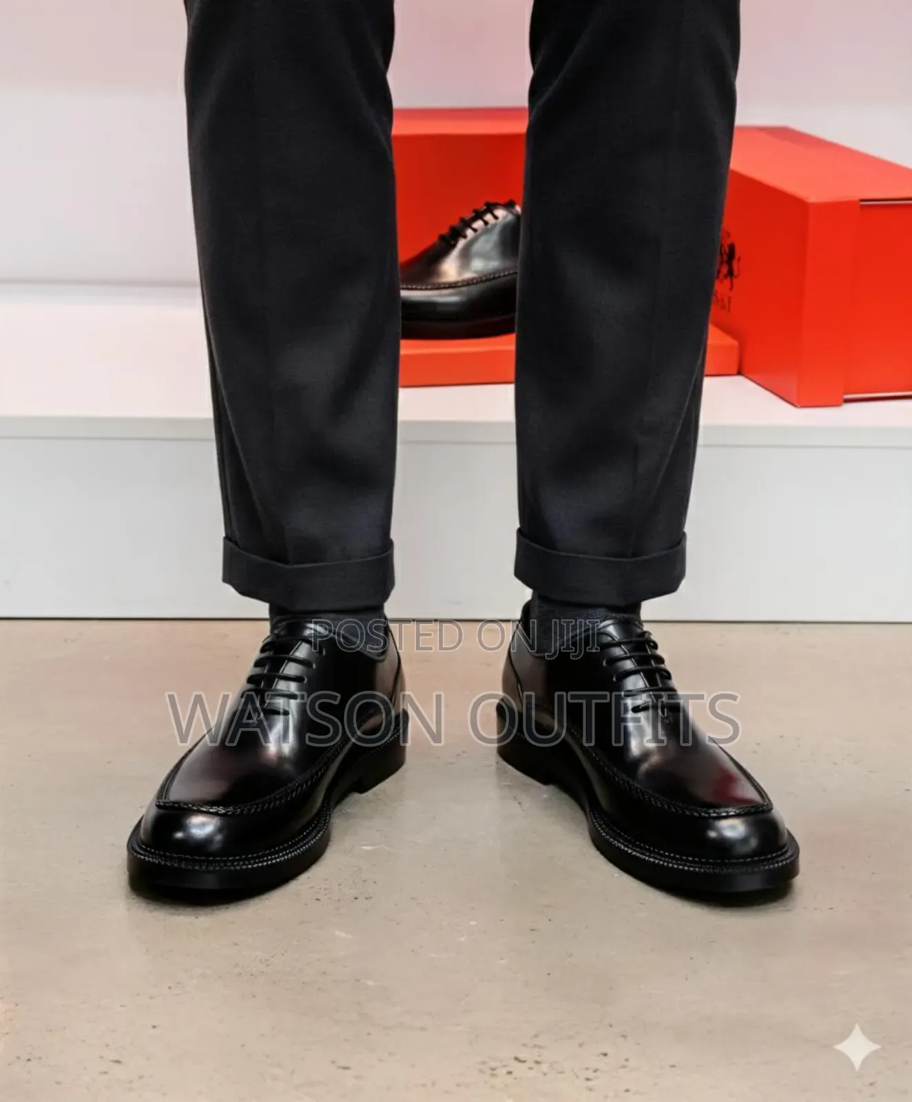 Men's Leather Shoes or Viatu Vya Leather Materials Royal J.M.Weston