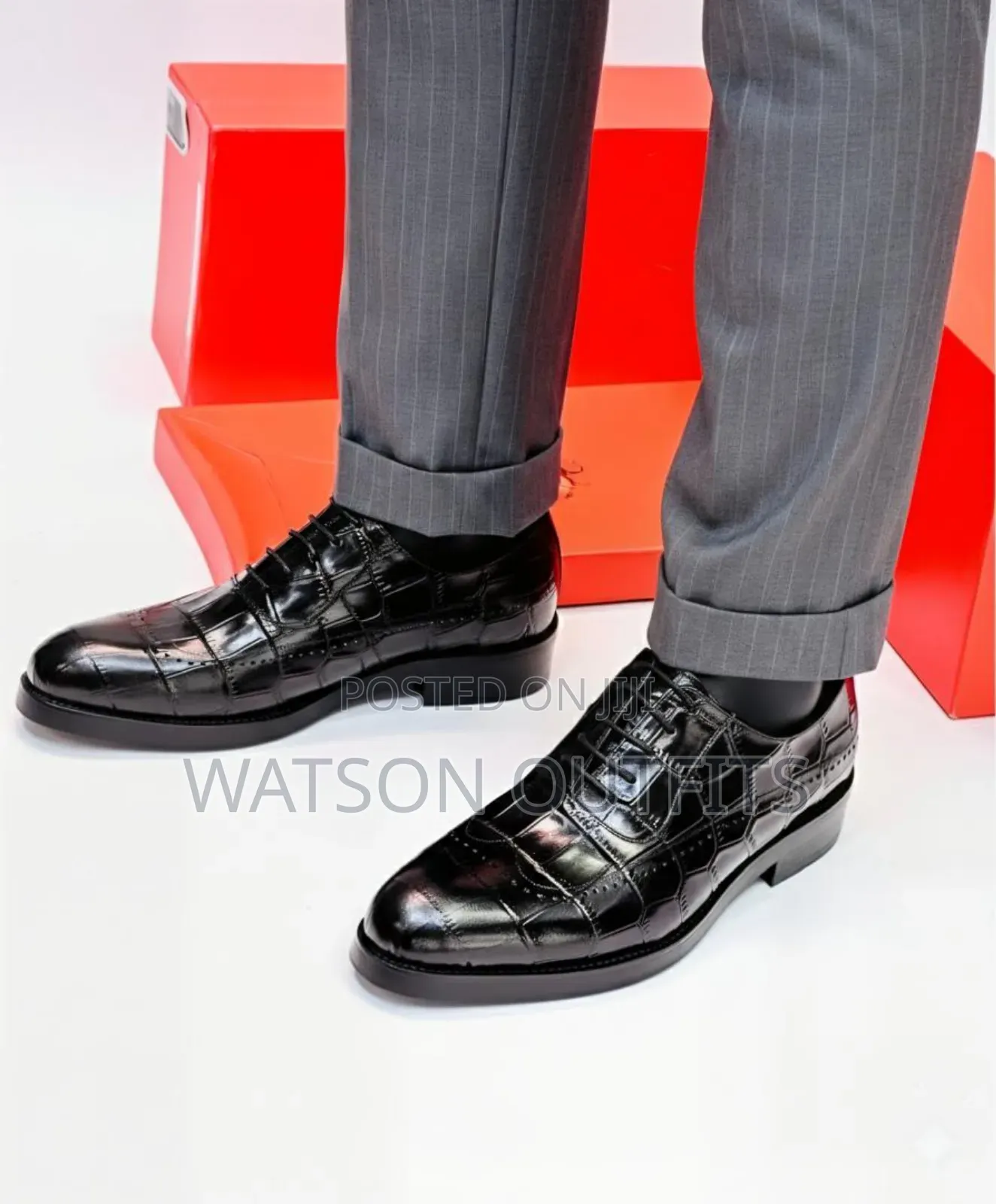 Men's Leather Shoes or Viatu Vya Leather Materials Royal J.M.Weston