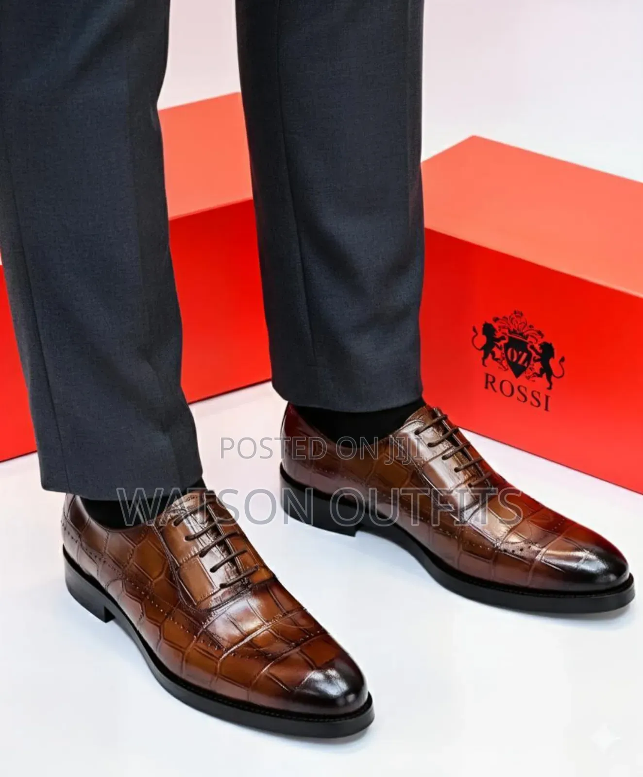 Men's Leather Shoes or Viatu Vya Leather Materials Royal J.M.Weston