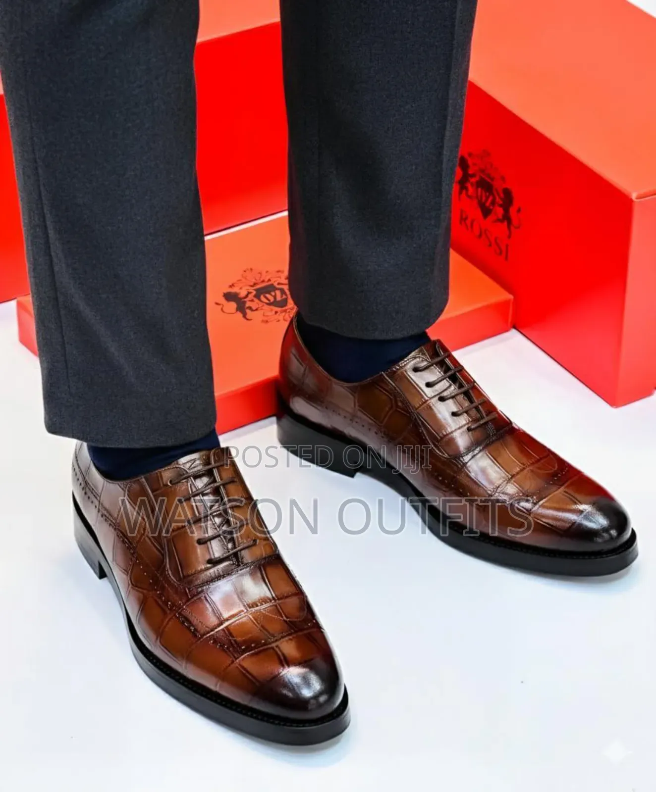 Men's Leather Shoes or Viatu Vya Leather Materials Royal J.M.Weston
