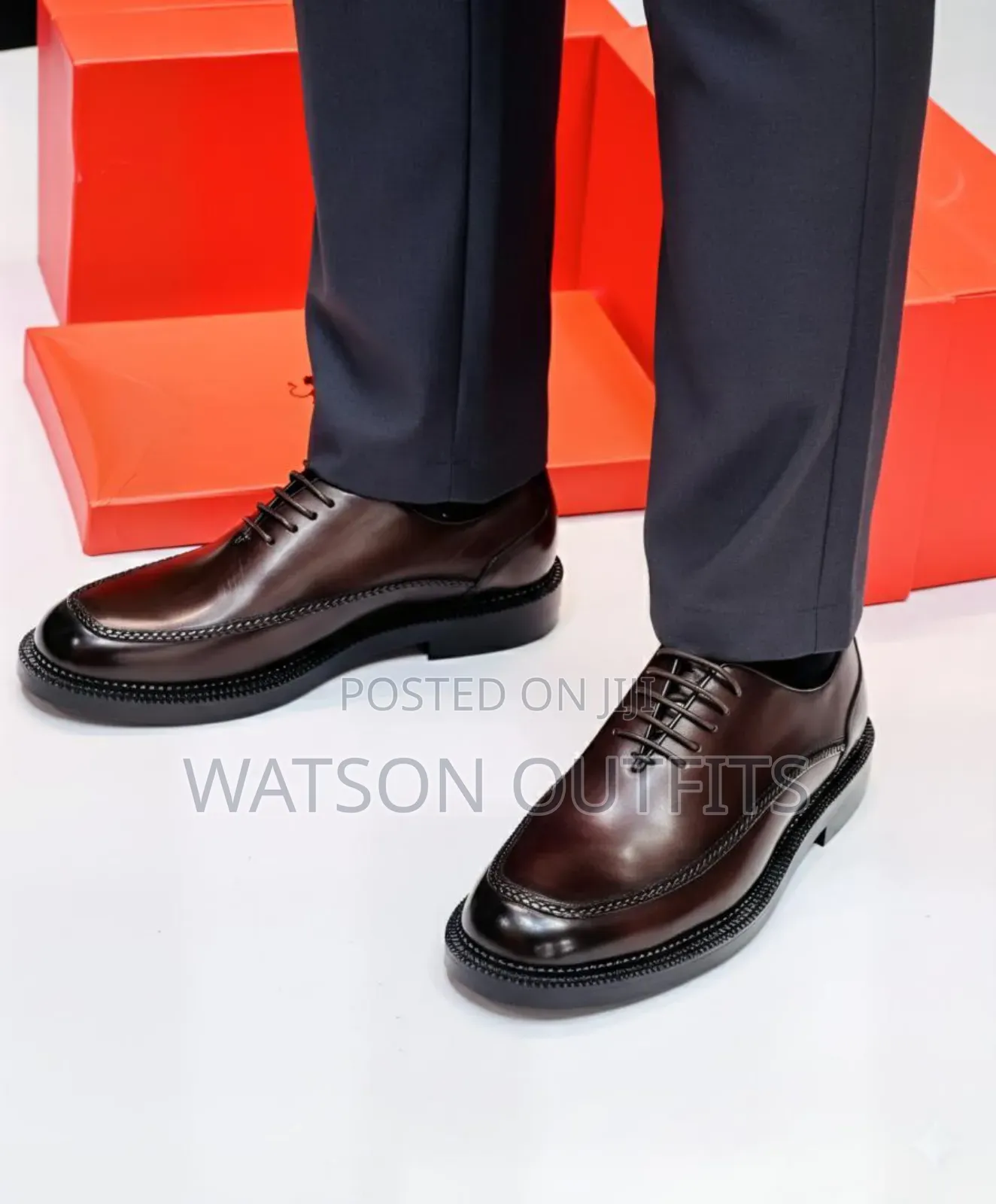 Men's Leather Shoes or Viatu Vya Leather Materials Royal J.M.Weston