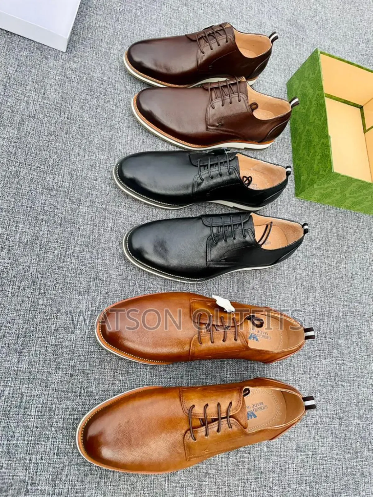 Royal or Kingly Men's Leather Shoes in Classical Mode and Colours