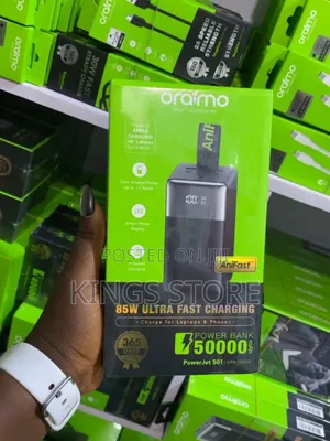 Oraimo Powerjet 501 50000mah 85w Fast Charging Power Banks