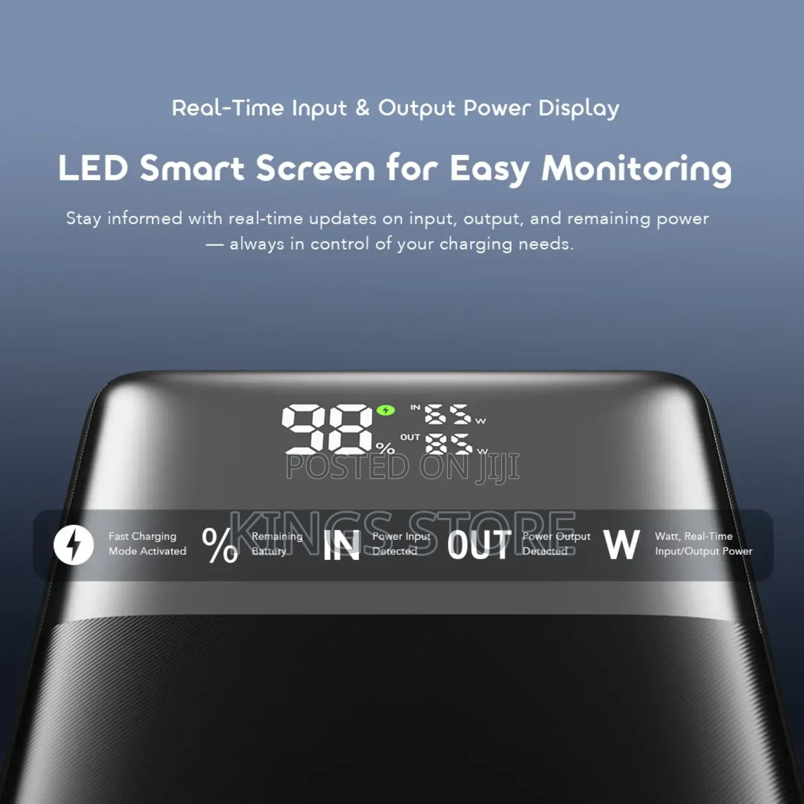 Oraimo Powerjet 501 50000mah 85w Fast Charging Power Banks