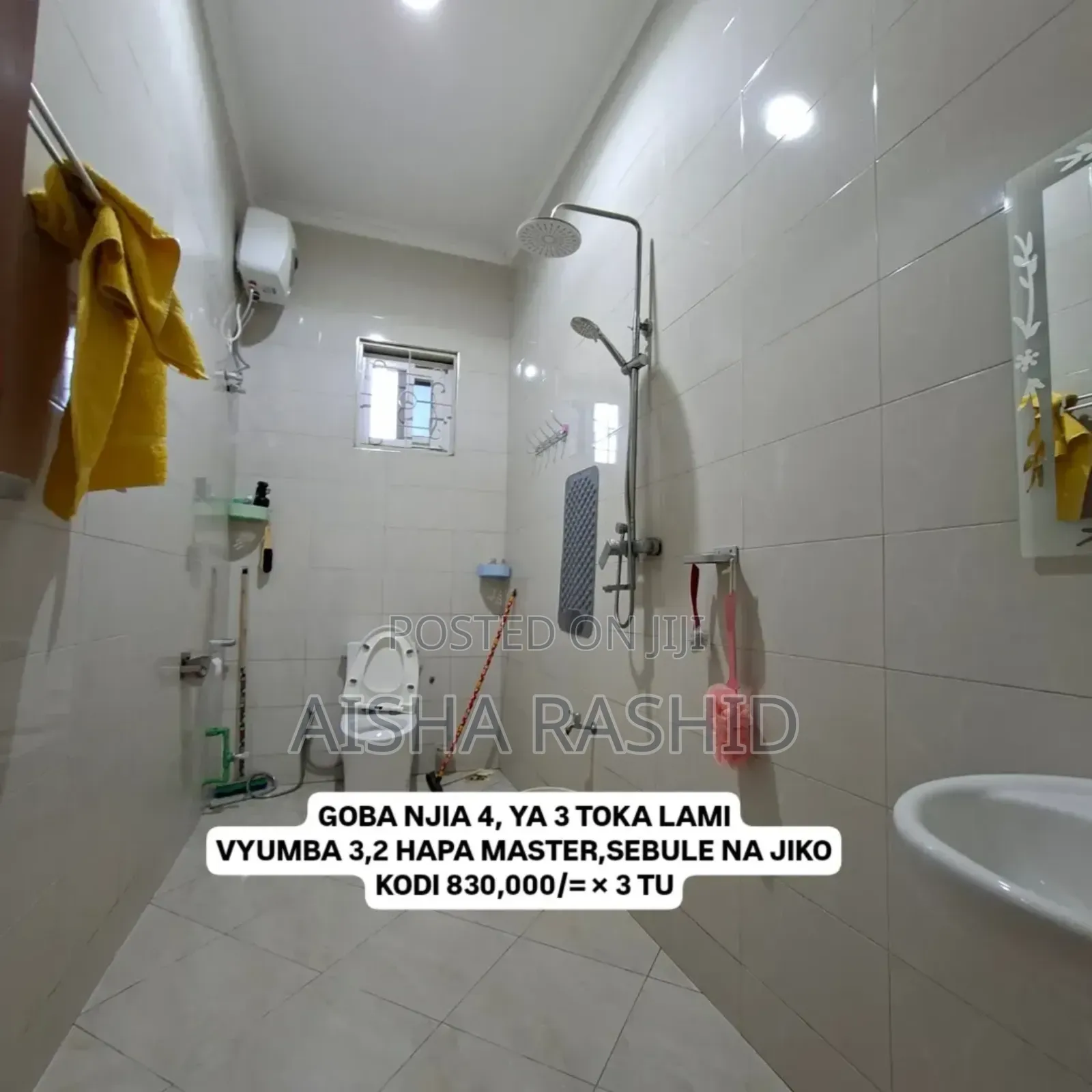 3bdrm Apartment in Goba for rent