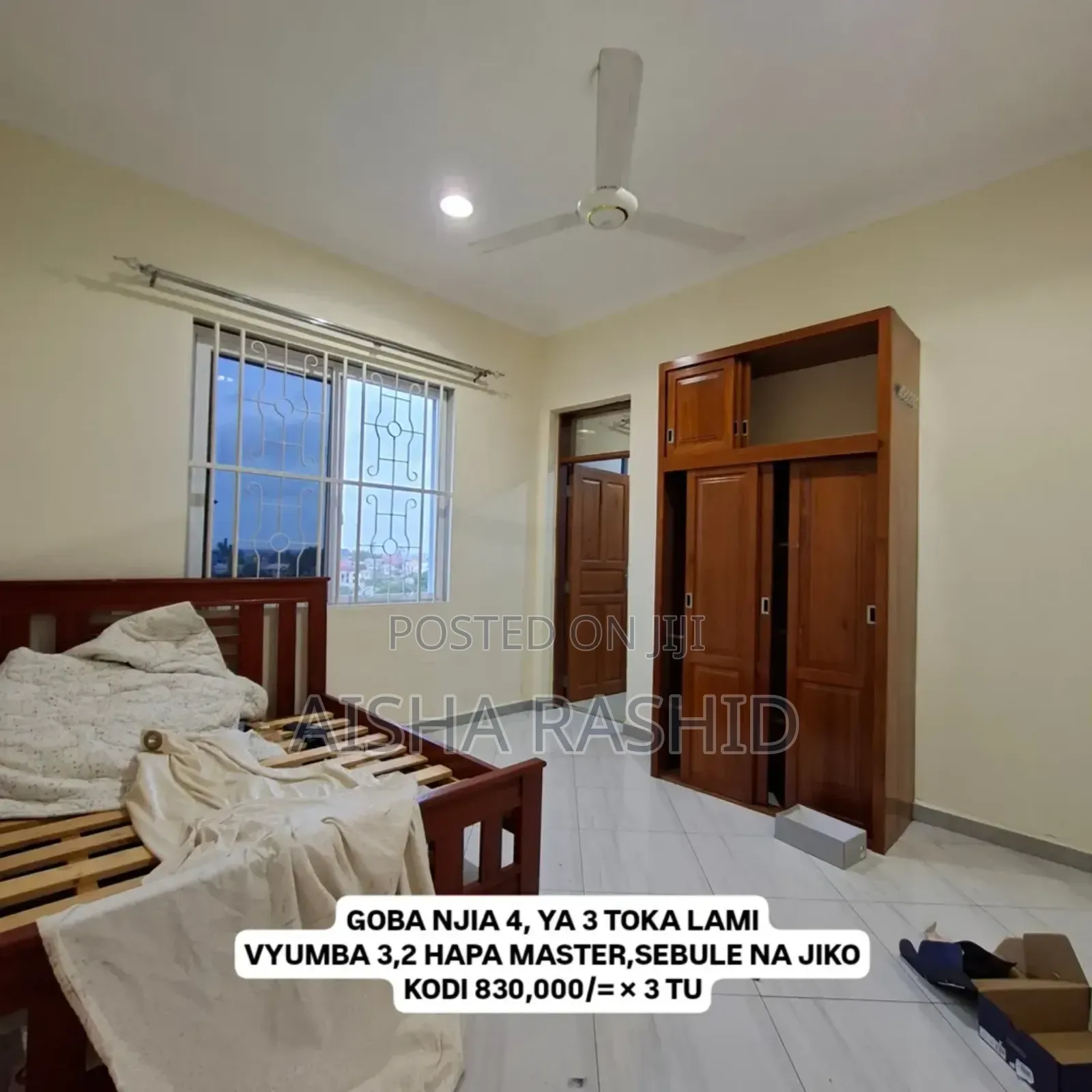 3bdrm Apartment in Goba for rent