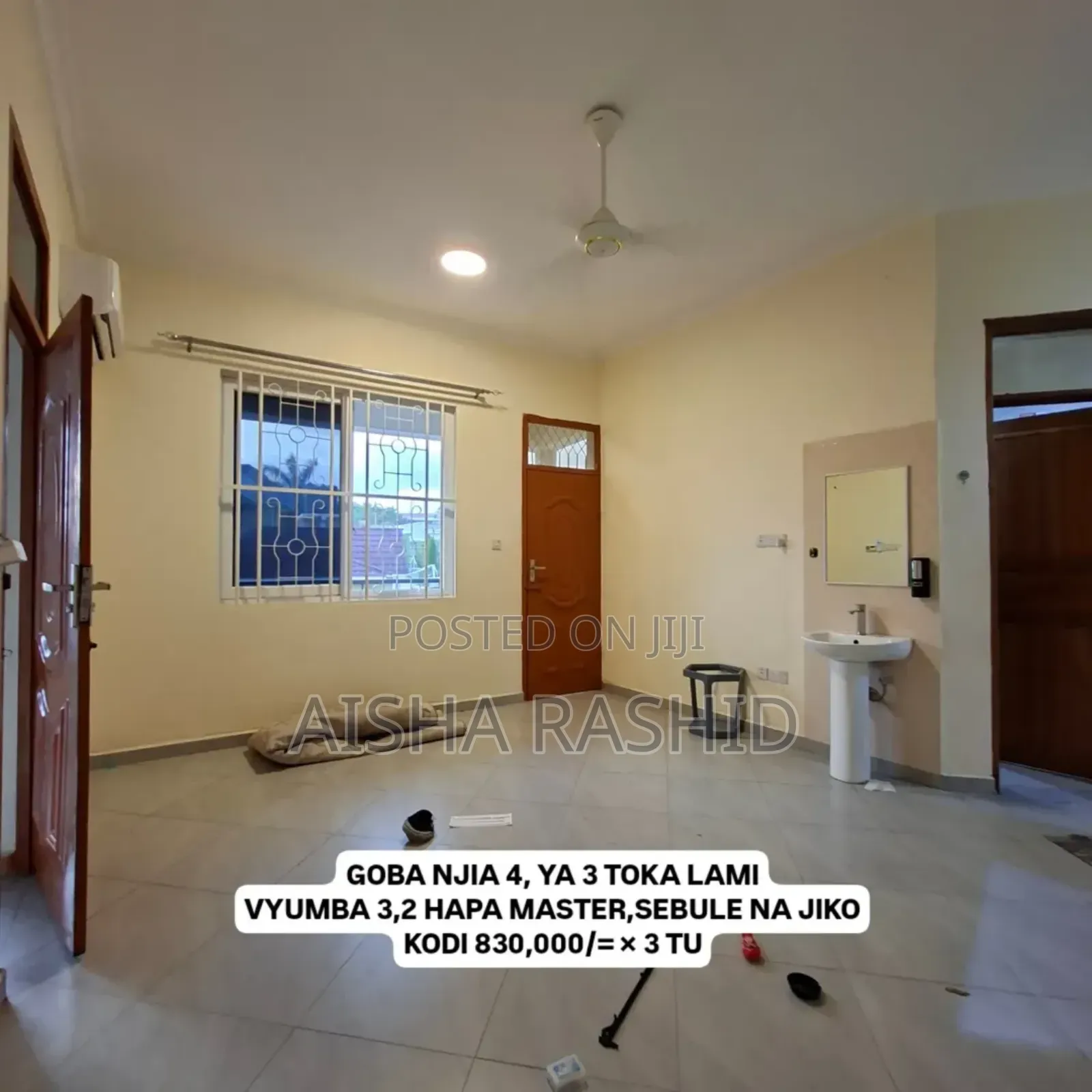 3bdrm Apartment in Goba for rent