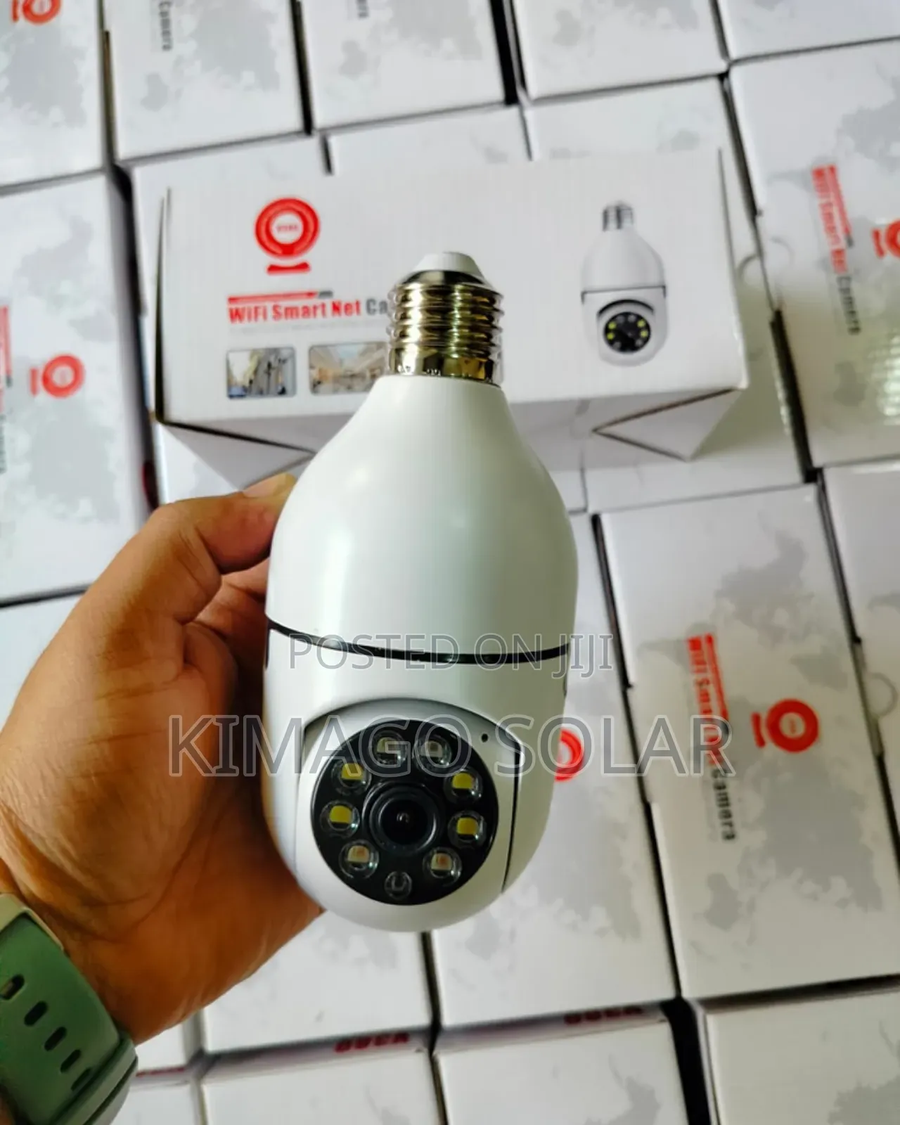 Uangalizi Wa Nyumbani McHana Na Usiku PTZ Bulb Camera
