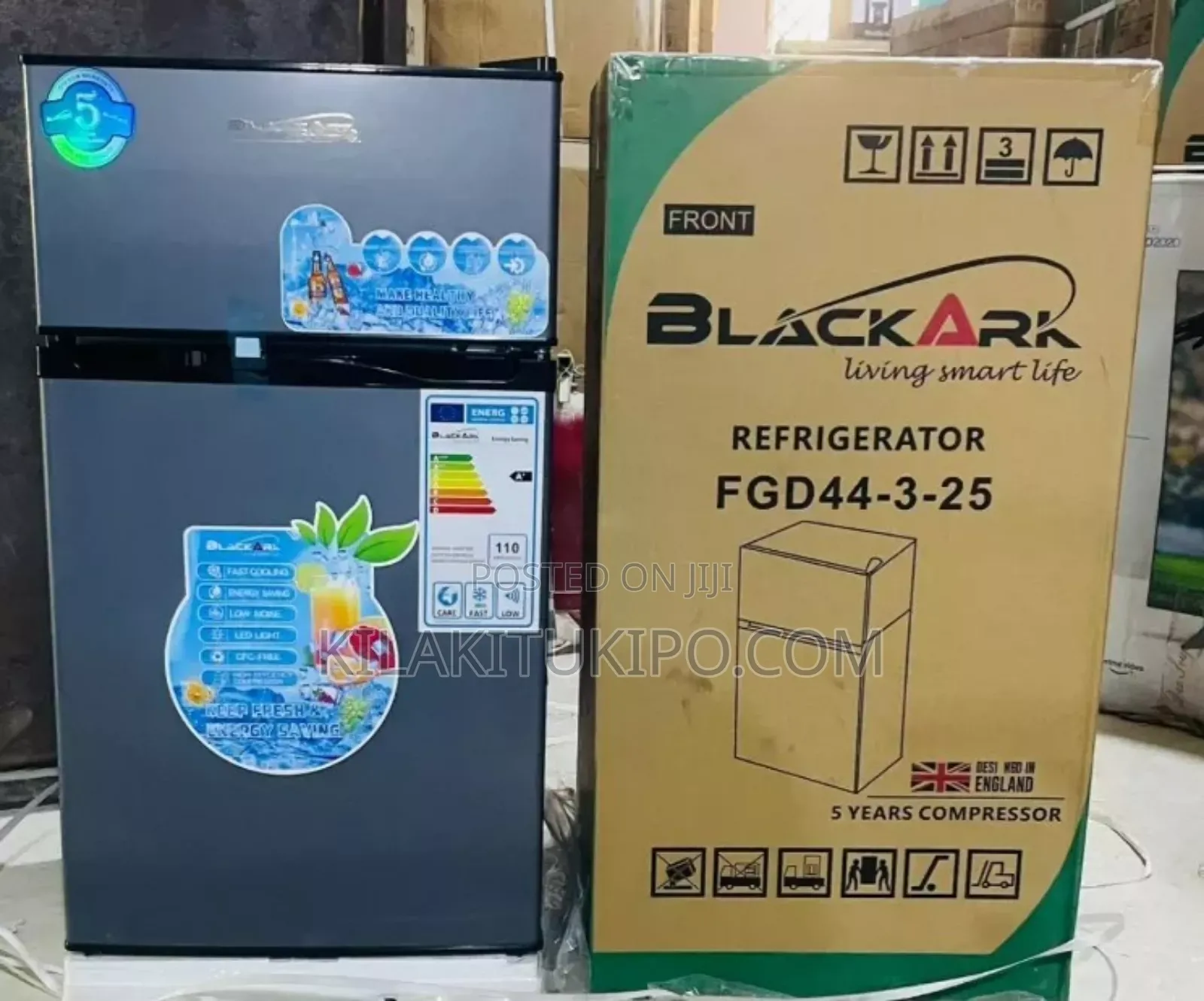 Fgd44 Blackark Refrigerator 88l