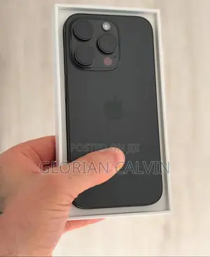 New Apple iPhone 15 Pro 256 GB Black