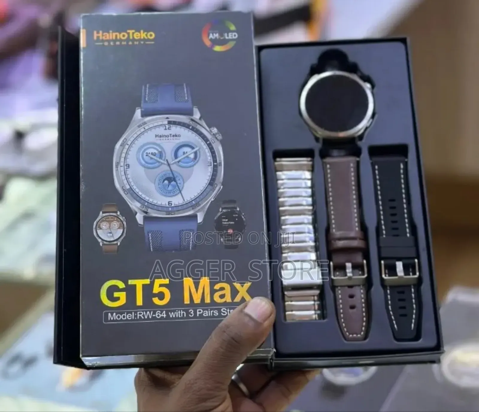 Hainoteko Gt5 Max Original Smartwatch