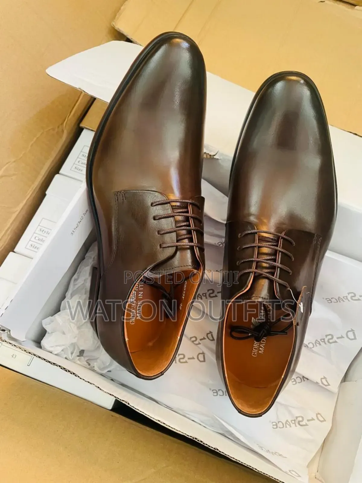 Viatu or Men's Leather Shoes Za Royal and Classic Za Clarks and Armani