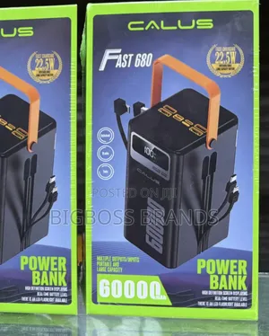 Calus Power Bank Fast 680 60000mah Supper Fast Charger 22.5w
