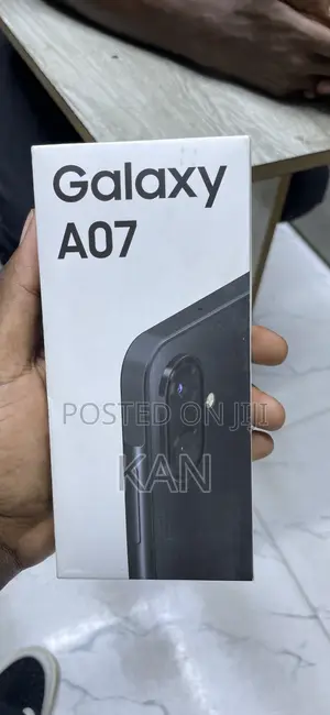 New Samsung Galaxy A07 4G 128 GB Black