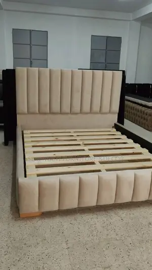 Quality Bed Sofa Cream in Colour 