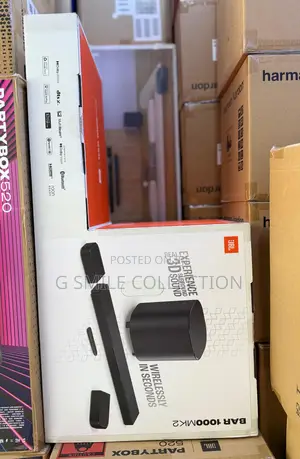 Jbl Bar 1000mk2. -7.1.4 Channel Soundbar System