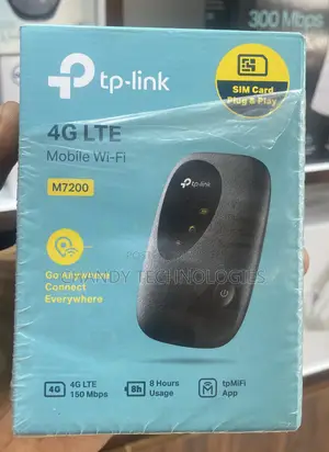 Tp-Link M7200 4g Lte Mobile Wi-Fi Router.