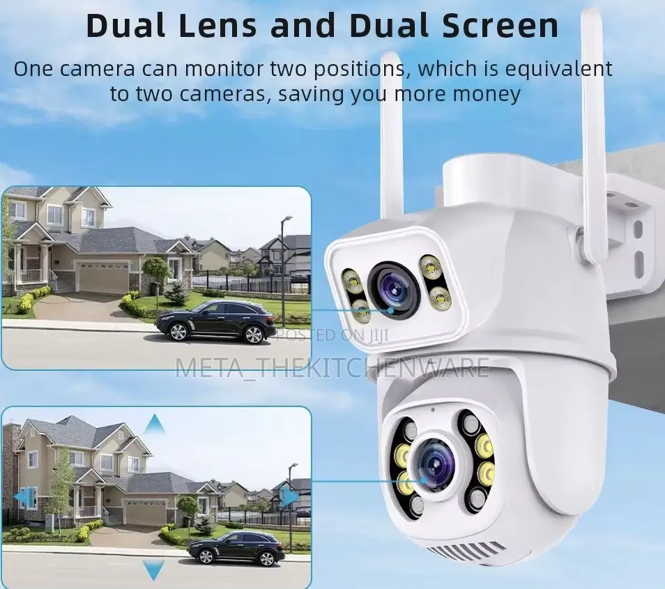 Wifi Smart Security Dual Lens Camera