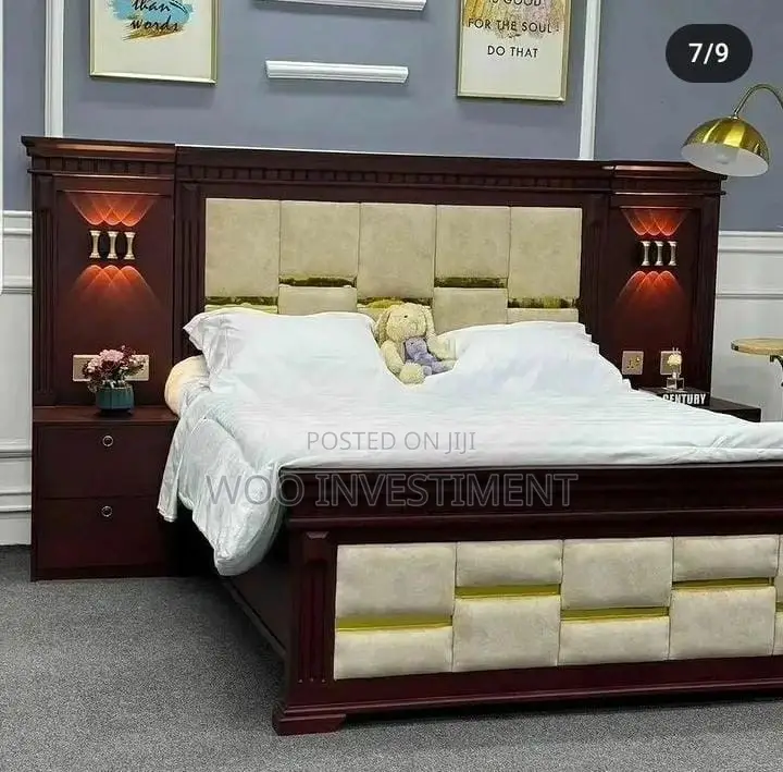 Vitanda Vya Kisasa Vya Mbao (Classic Woodbeds) Size Zote