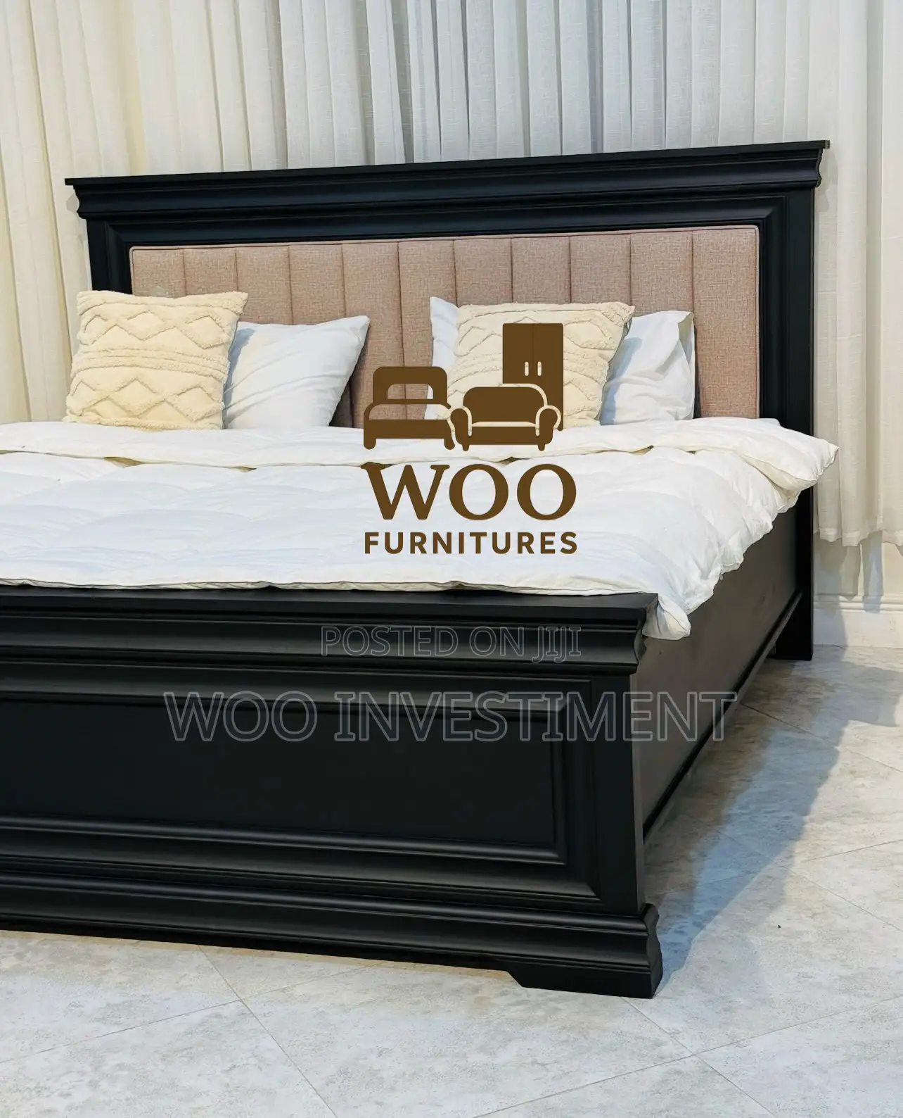 Vitanda Vya Kisasa Vya Mbao (Classic Woodbeds) Size Zote