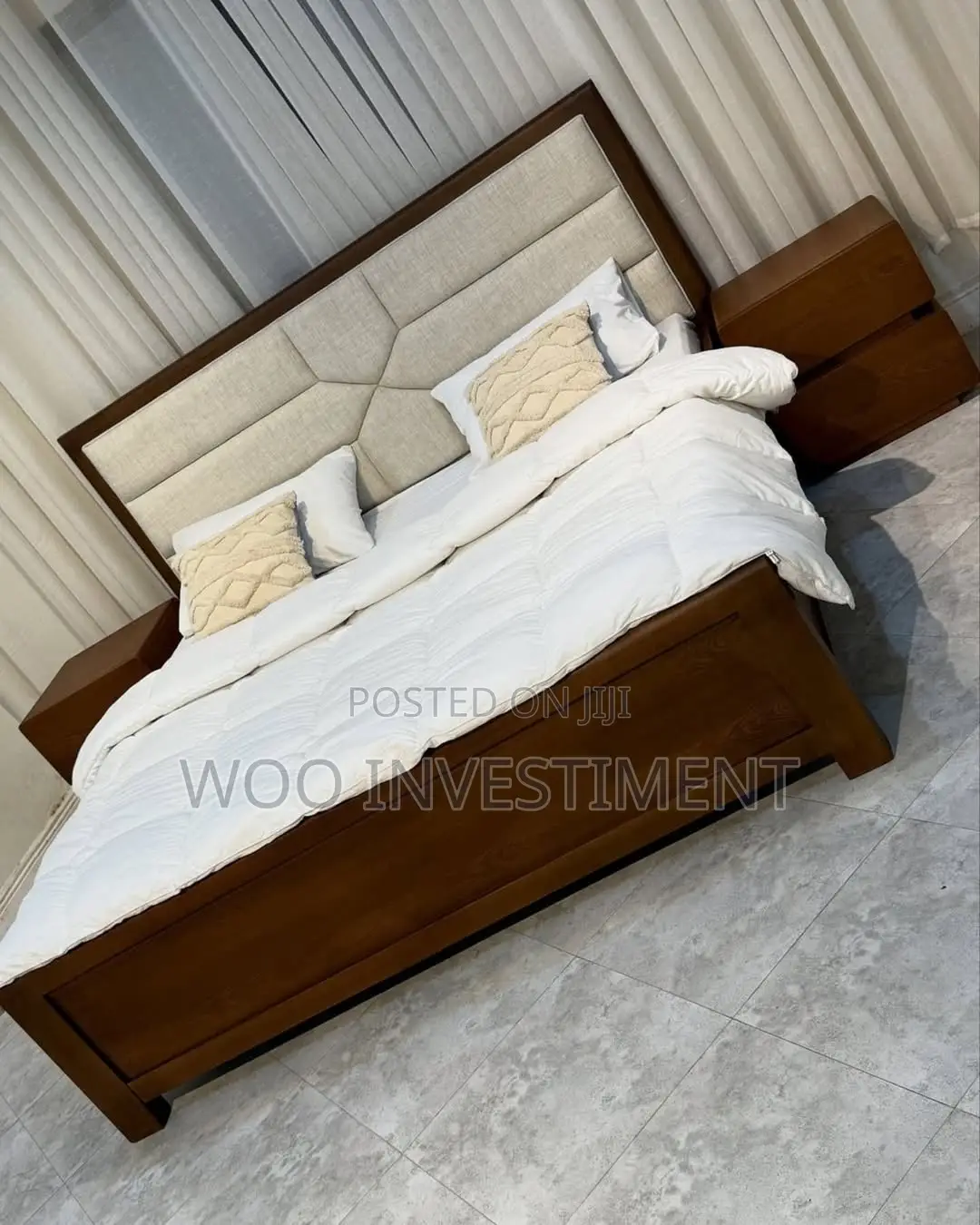 Vitanda Vya Kisasa Vya Mbao (Classic Woodbeds) Size Zote