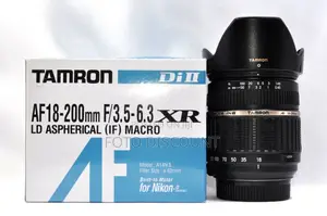 Tamron 18-200mm Lens, Mount for Nikon
