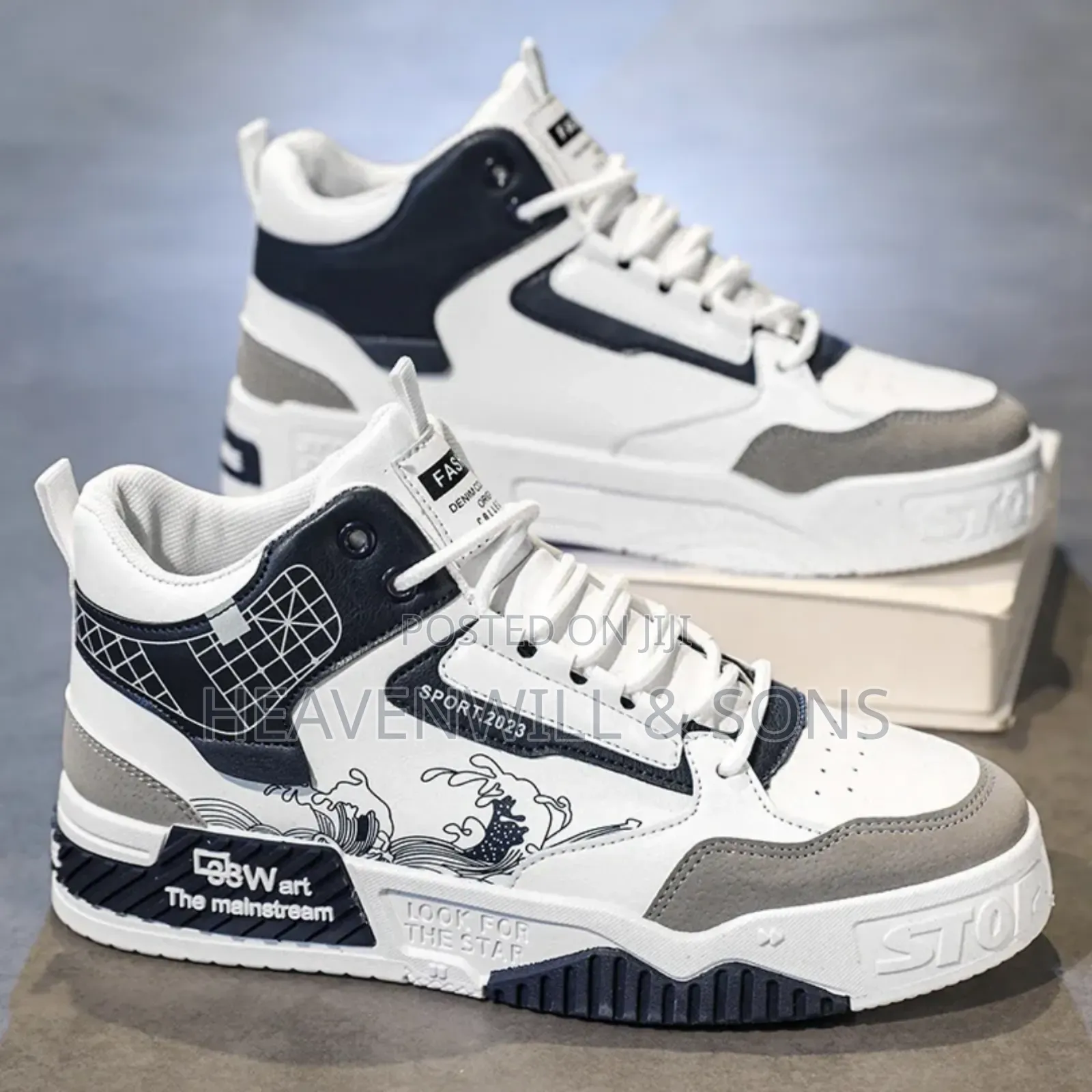 Sport 2023 Trendy Board Sneakers – Comfy, Stylish All-Genders