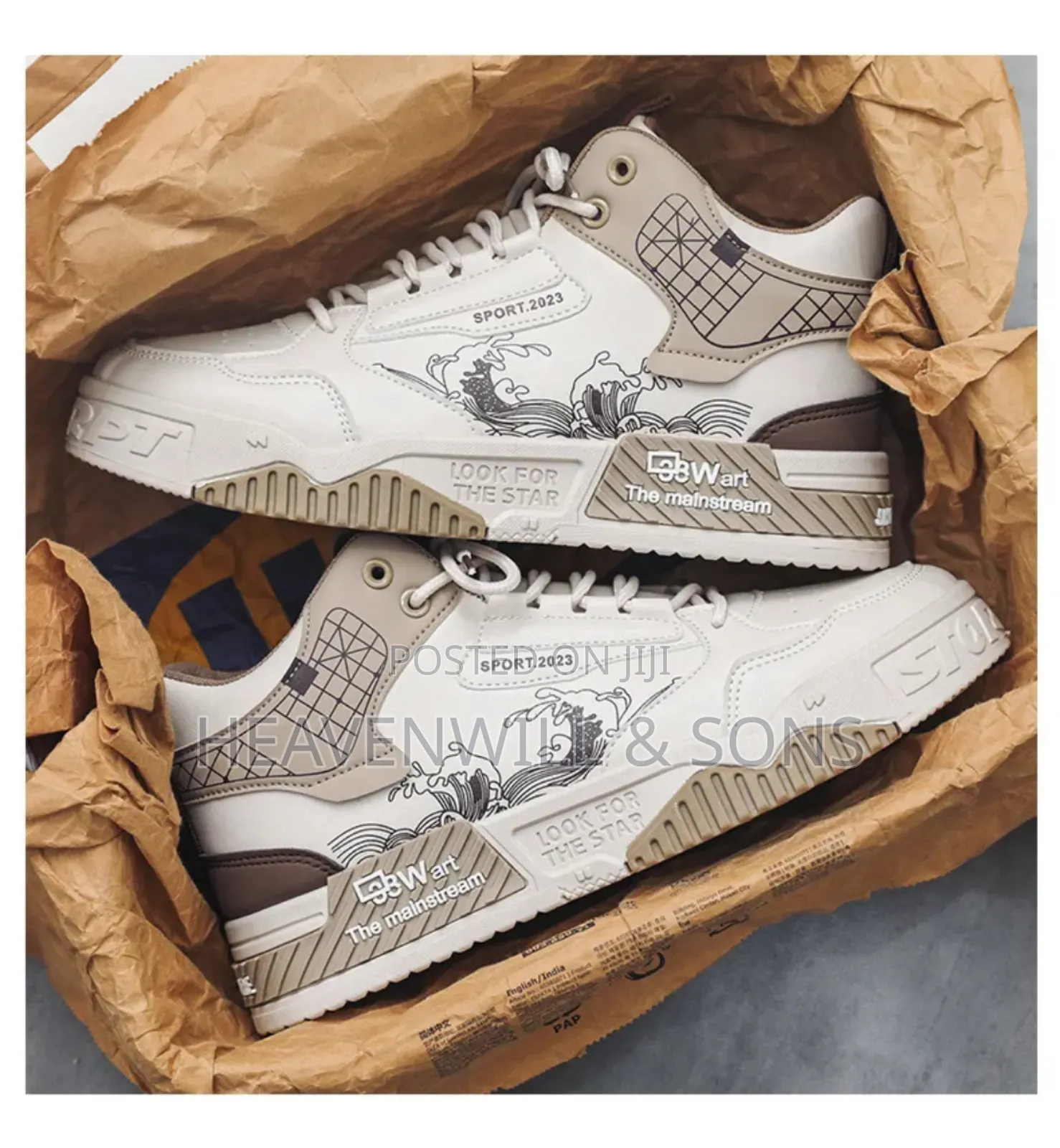 Sport 2023 Trendy Board Sneakers – Comfy, Stylish All-Genders