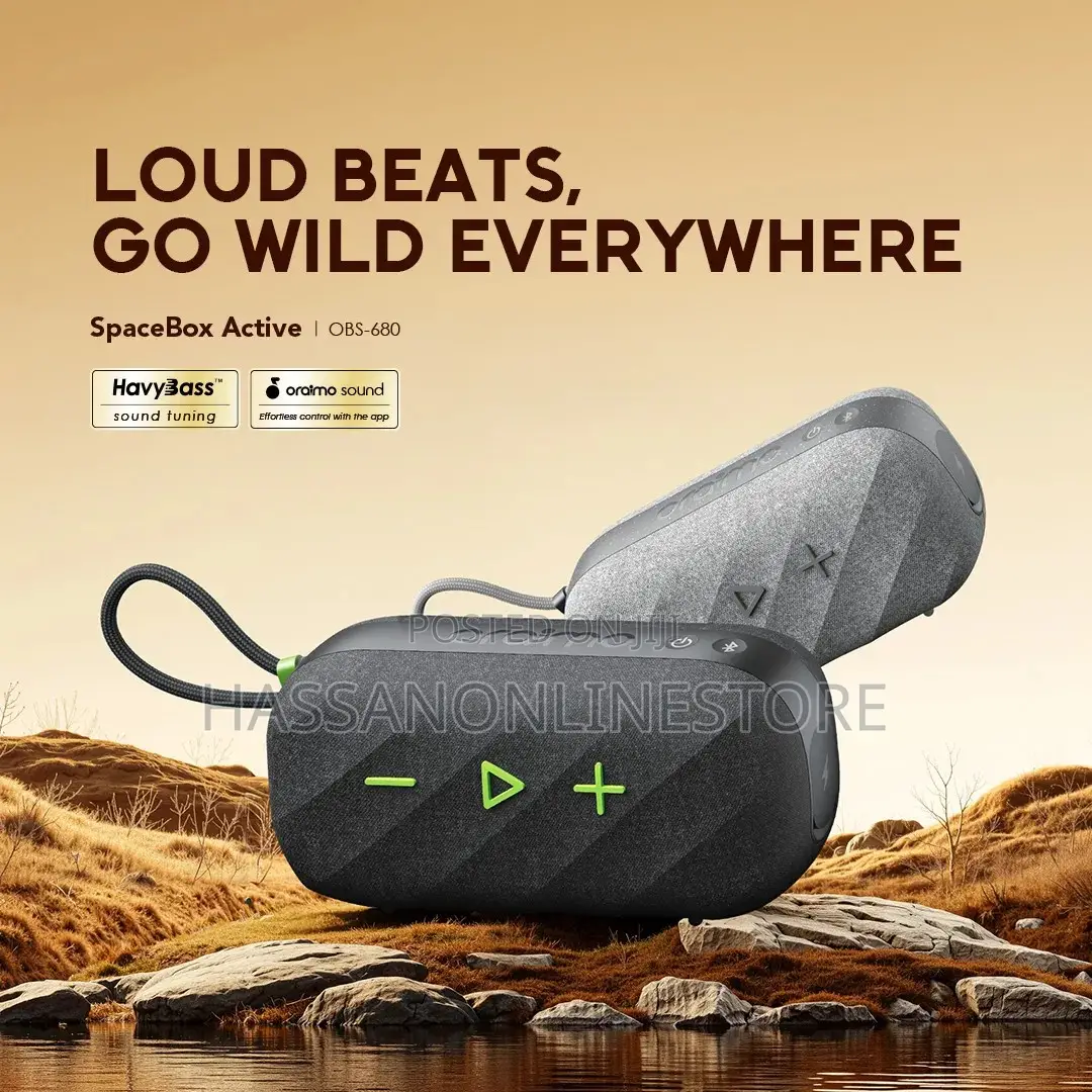 Oraimo Spacebox Active 25w Powerful Fm Custom Wireless Speaker