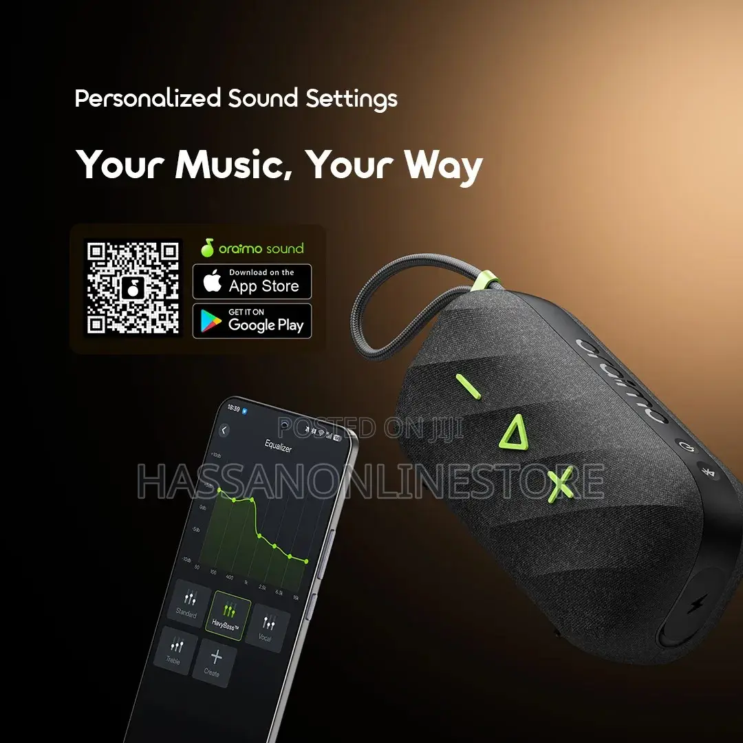 Oraimo Spacebox Active 25w Powerful Fm Custom Wireless Speaker