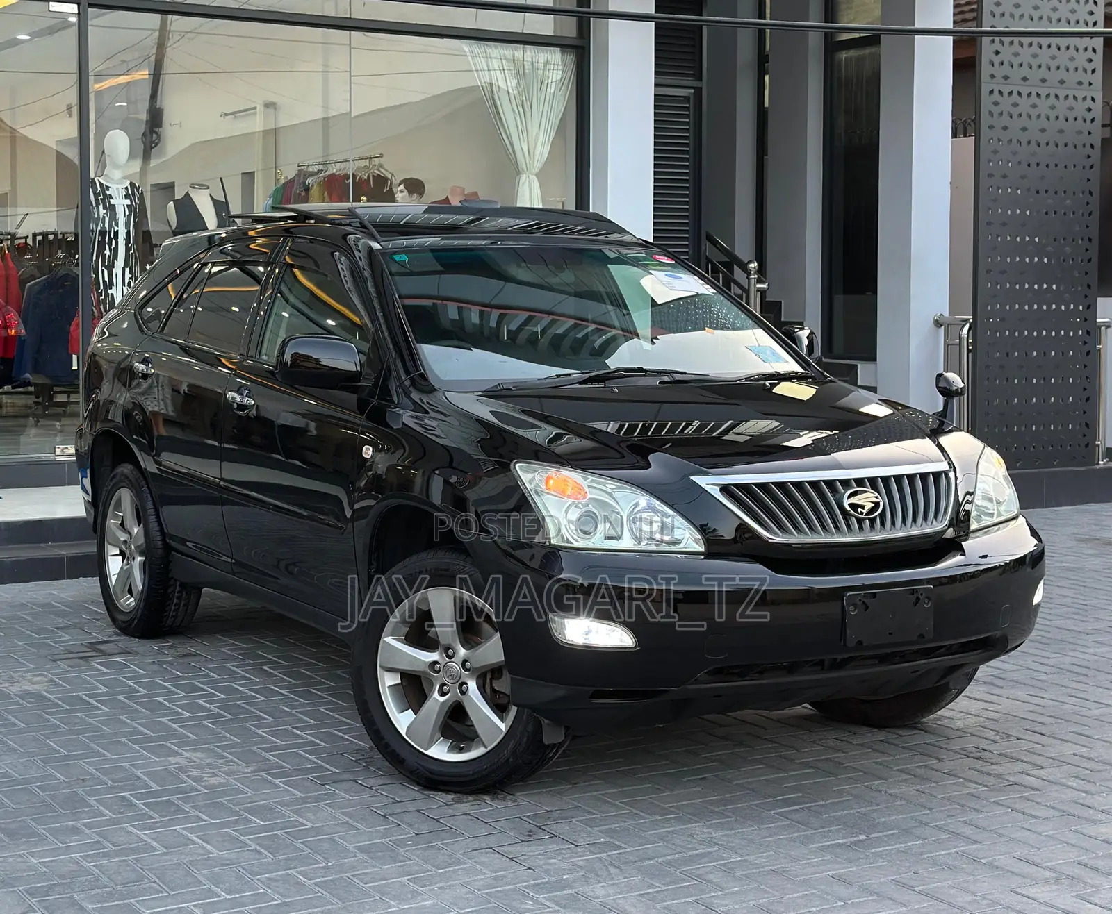 Toyota Harrier 2008 Black