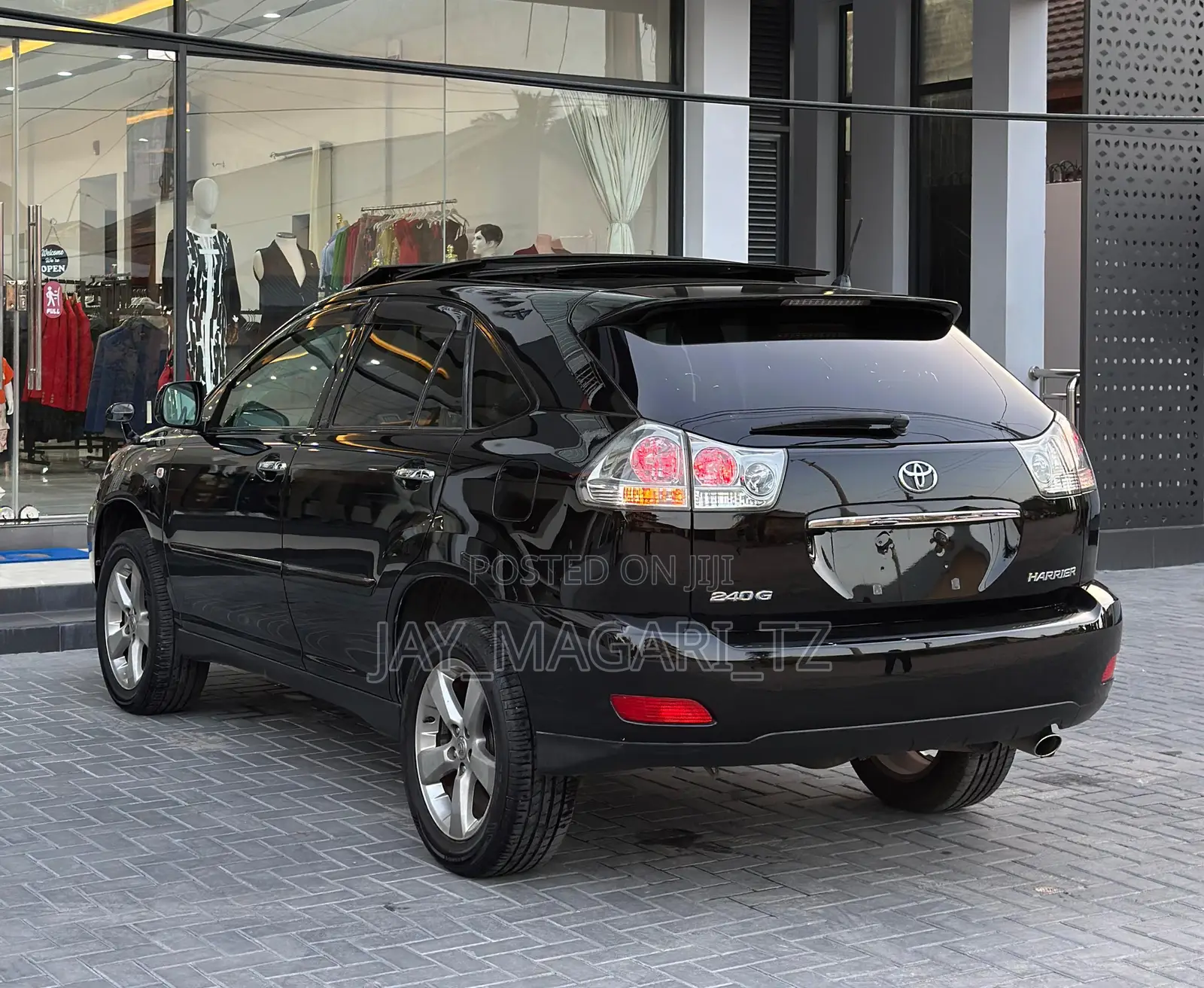 Toyota Harrier 2008 Black