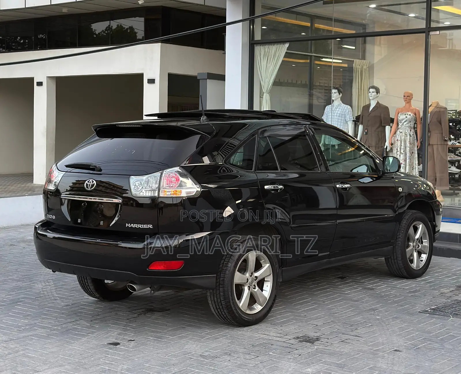 Toyota Harrier 2008 Black