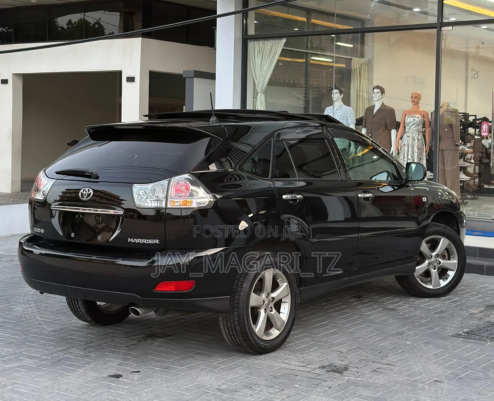 Toyota Harrier 2008 Black