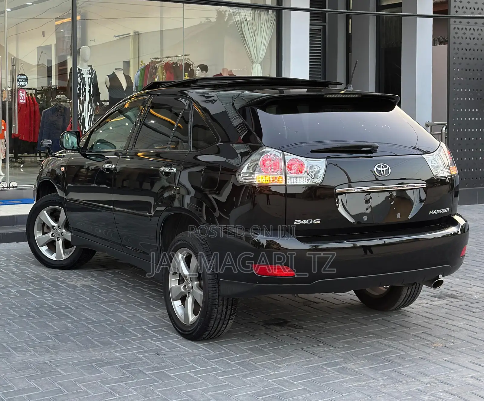 Toyota Harrier 2008 Black