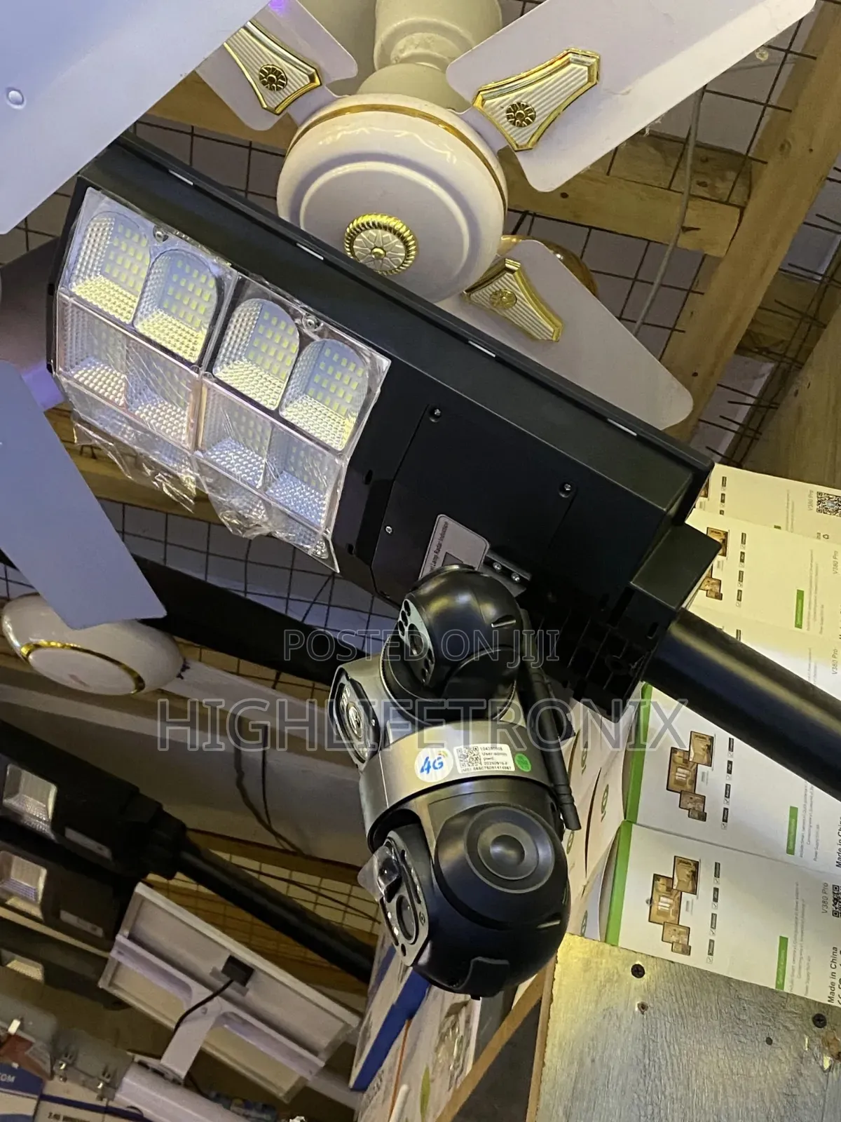 Solar Light With Camera 24/7 Security