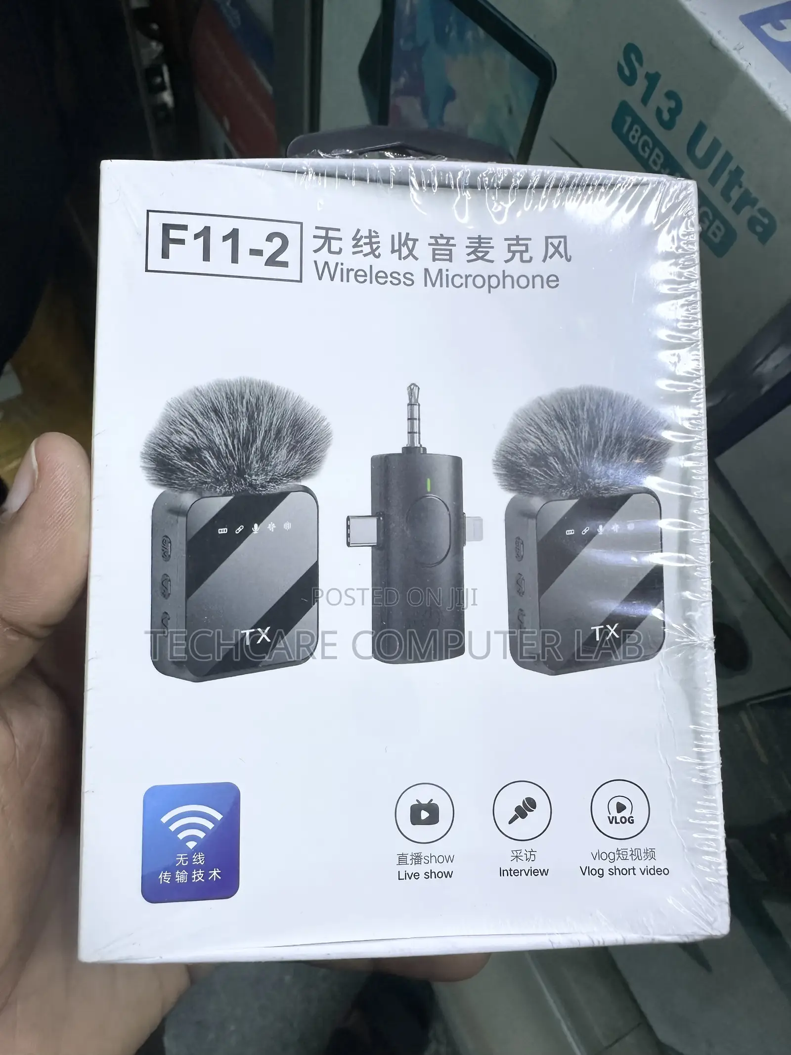 Wireless Mic F11-2