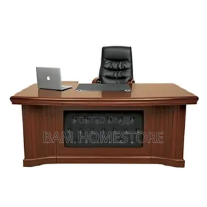 Executive Mahogany Office Desk Luxury Presidential Director Table120cm