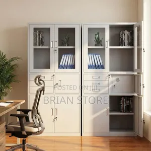 Office Metal Locker 2 Doors With Safebox