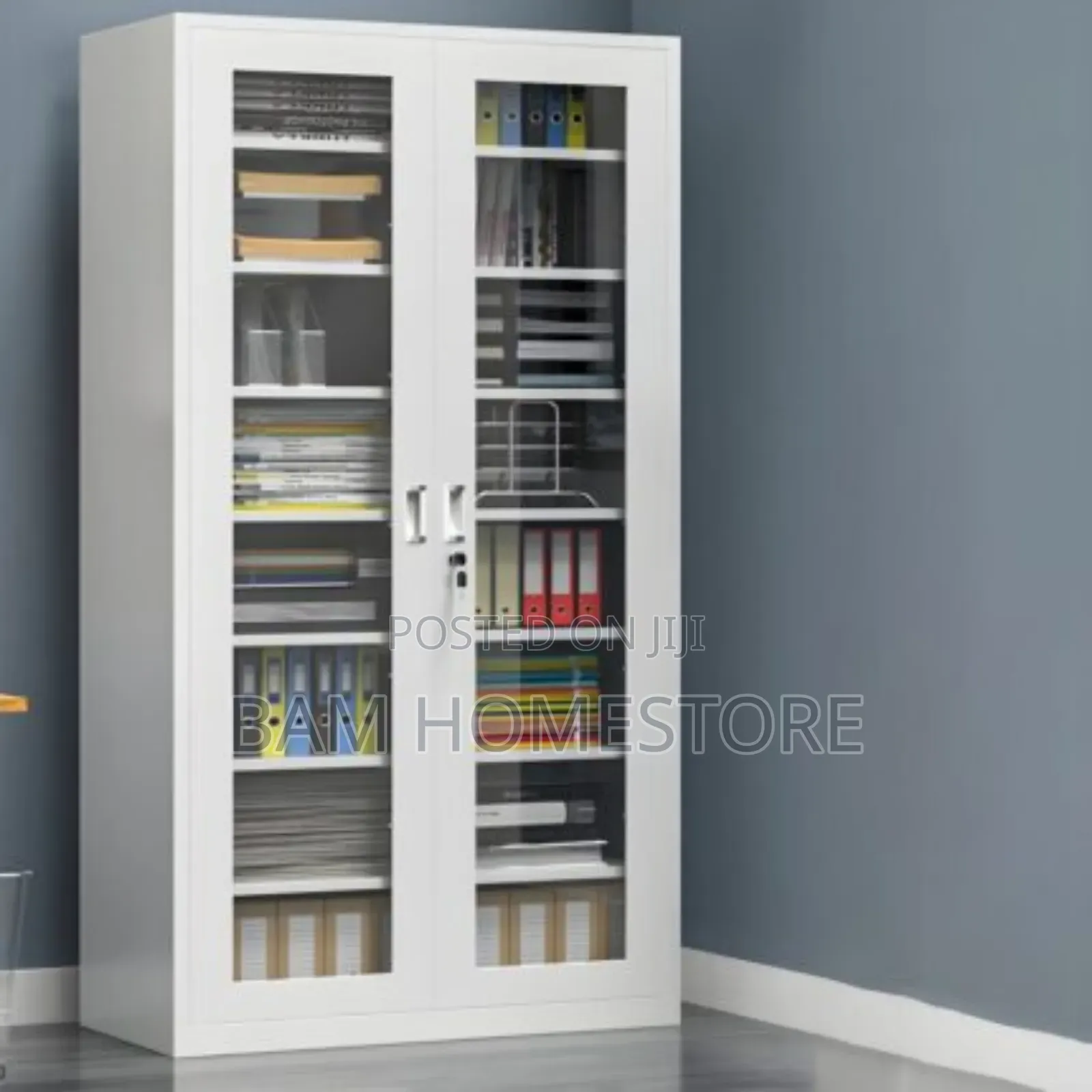 Modern Xs 173 Glass Door Filing Cabinet - Professional Office Storage