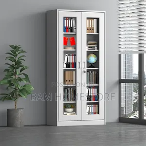 Modern Xs 173 Glass Door Filing Cabinet - Professional Office Storage